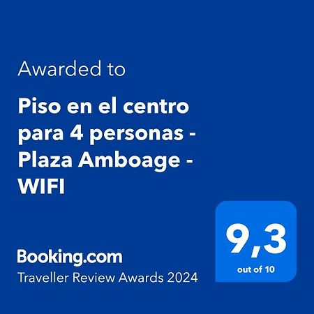 Piso En El Centro Para 4 Personas - Plaza Amboage - Wifi فيرول المظهر الخارجي الصورة
