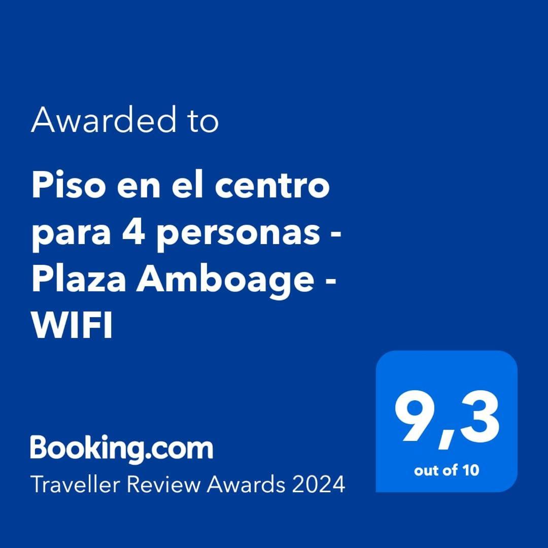 Piso En El Centro Para 4 Personas - Plaza Amboage - Wifi فيرول المظهر الخارجي الصورة